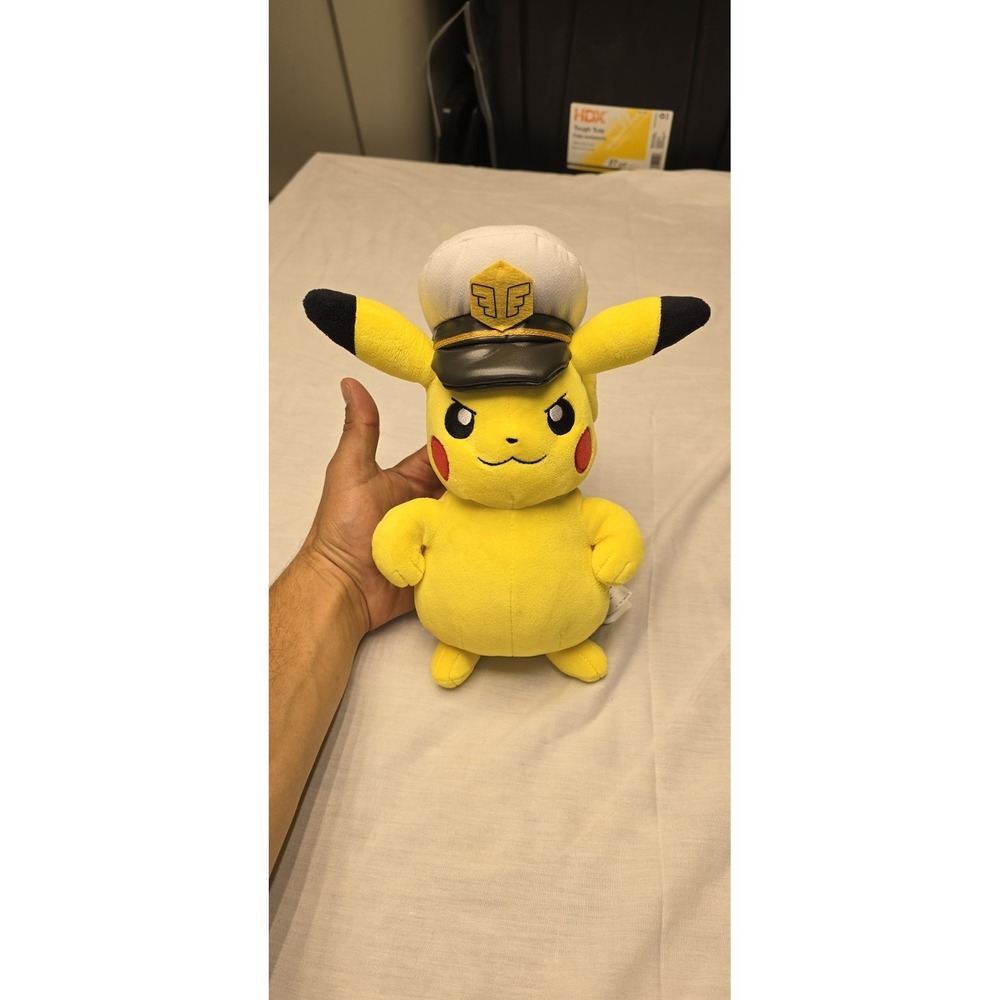 Pokemon - Captain Pikachu Plush - 9"
